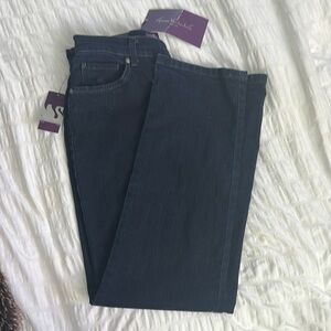 Gloria Vanderbilt Amanda Dark Indigo Jeans